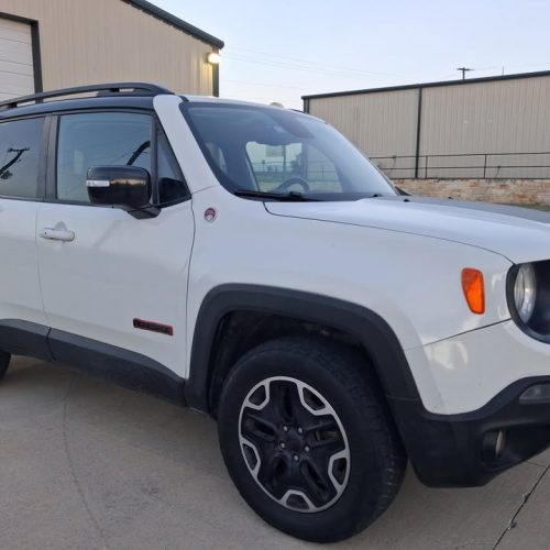 2017 Jeep Renegade White - 5